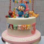 Torta Decorada con Fondant