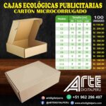 CAJAS ECOLOGICAS PUBLICITARIAS PARA ENVIOS