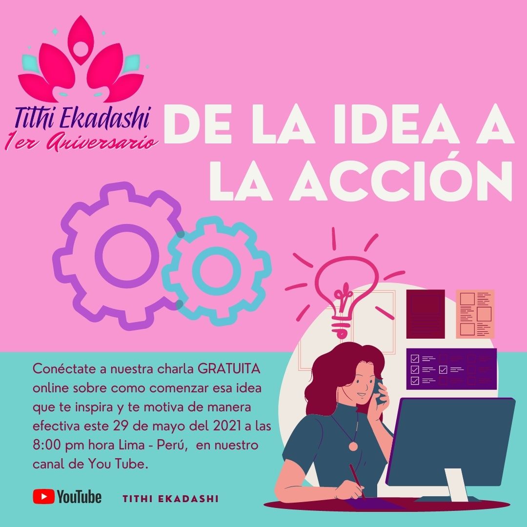 CHARLA DE LA IDEA A LA ACCIÓN