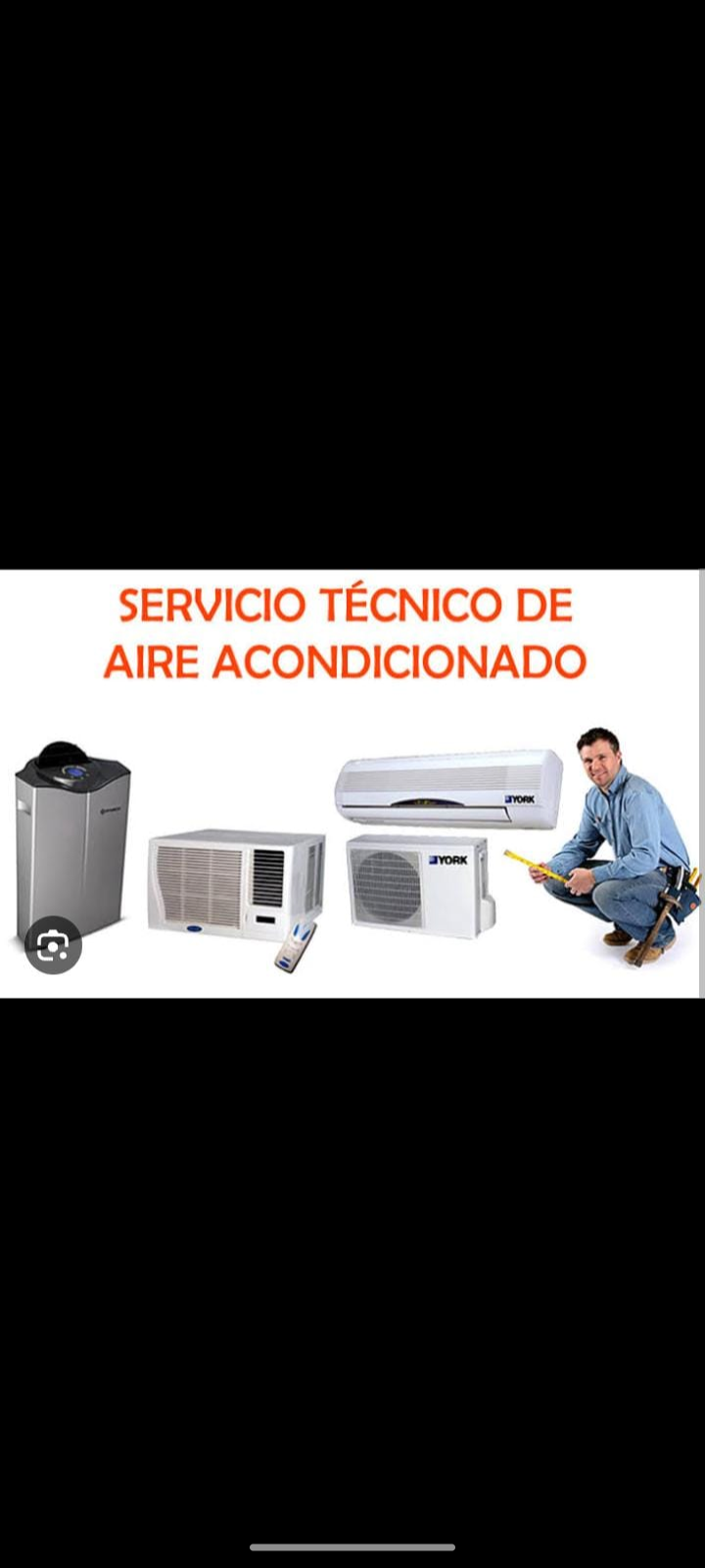 Servicio de instalación, mantenimiento preventivo y correctivo de equipos de refrigeración y aire acondicionado