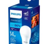 Foco Led luz blanca de la marca Philips de 12 watt