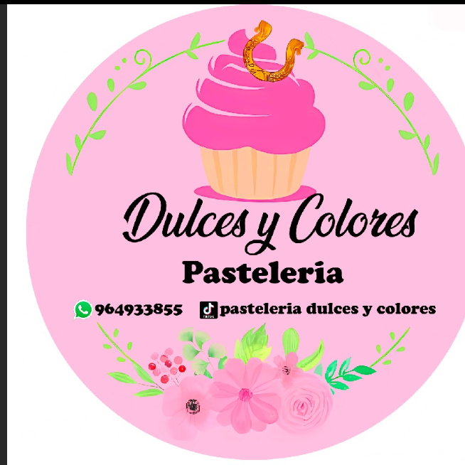 Dulces y colores pastelería