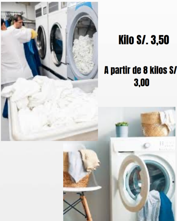 Lavado de ropa por kilo