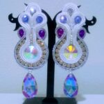 PENDIENTES SOUTAGE CRISTAL COLGANTE