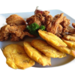 Servicio de Chicharron con tostones