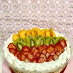 Cake Tres leches con Manjar y Frutas