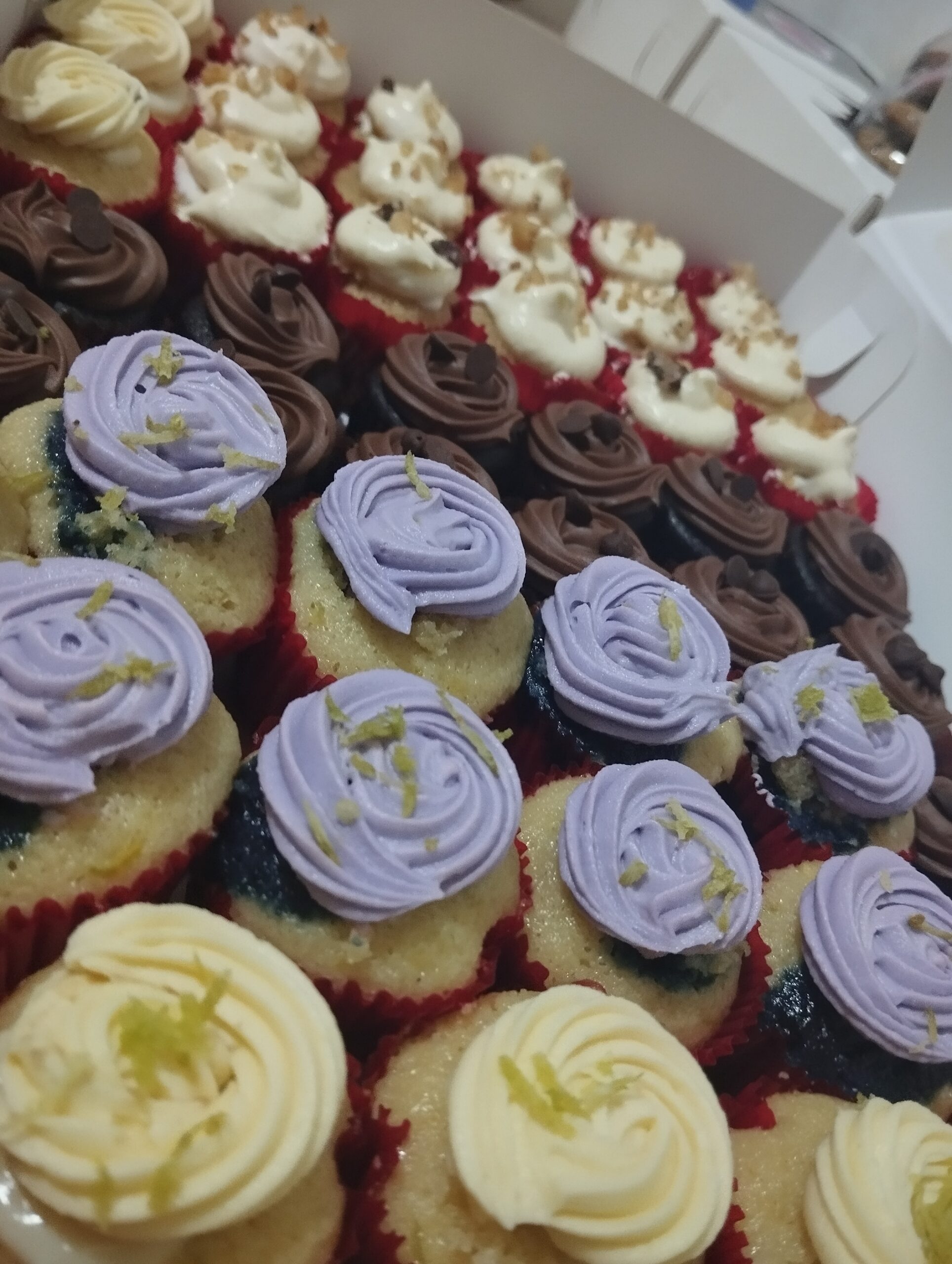 Mini cupcakes para eventos