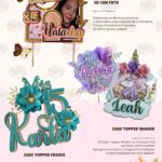 CAKE TOPPERS PERSONALIZADOS