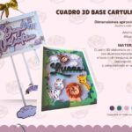 CUADRO 3D BASE CARTULINA