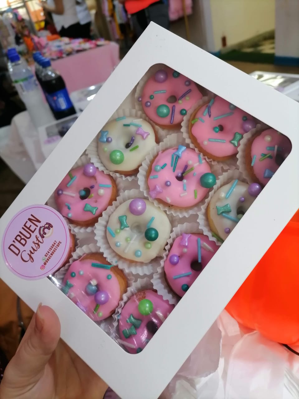 Mini donas personalizadas