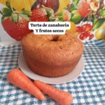 tortas de zanahorias y frutos secos