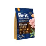 BRIT PREMIUM BY NATURE ADULT MEDIUM 3KG