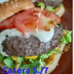 Hamburguesa Carne Casera