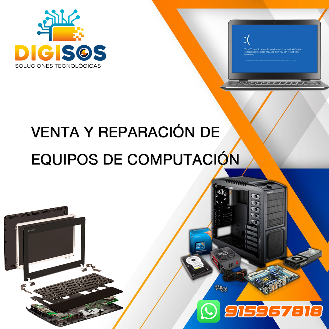 MANTENIMIENTO Y REPARACIÓN DE COMPUTADORAS A DOMICILIO